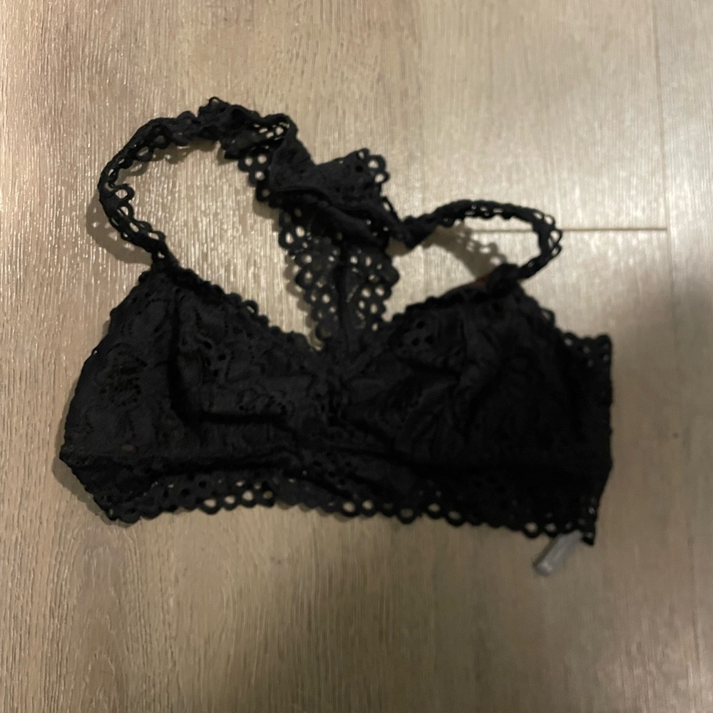 Aerie Black Lace Bandeau